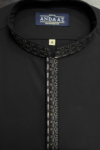Herren shalwar kameez schwarz - shalwar,