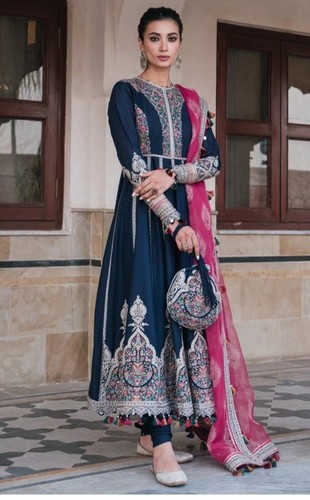 Anarkali style salwar kameez - style,