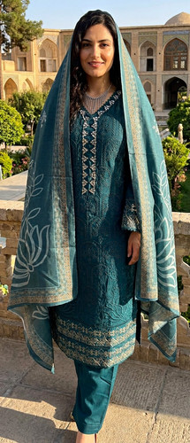 Damen hose kameez teiliges - hose, 3-teiliges