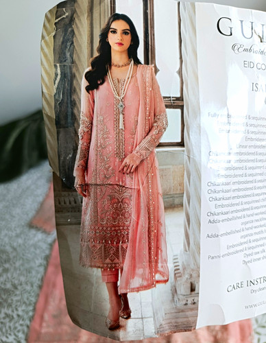 Gulaal damen rosa bestickt - gulaal,