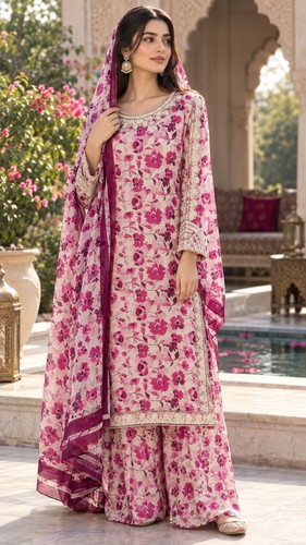 Damen palazzo kameez - damen,