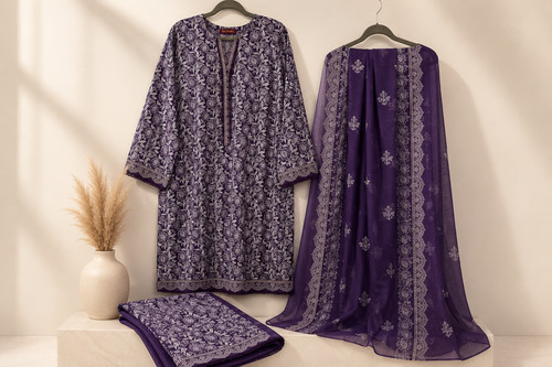 Salwar kameez großes lila - kameez,