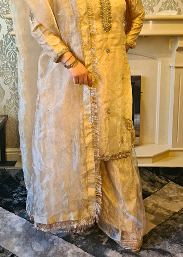 Luxus gold pakistanisch salwar - luxus,