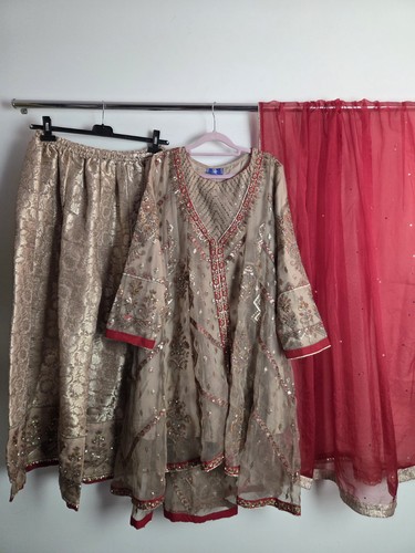 Rafia pakistanischer anzug - rafia, gr