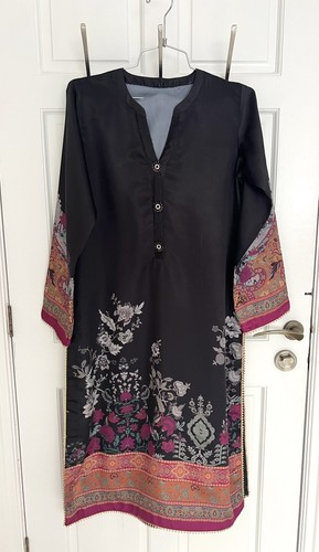 Karam satin seide schwarz - al,