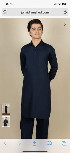 Jungen marineblau shalwar - marineblau,